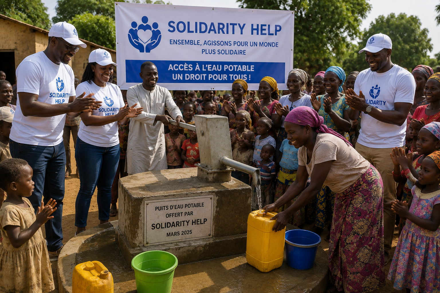 Un nouveau puits d'eau potable inauguré au bénéfice de plus de 1 500 habitants