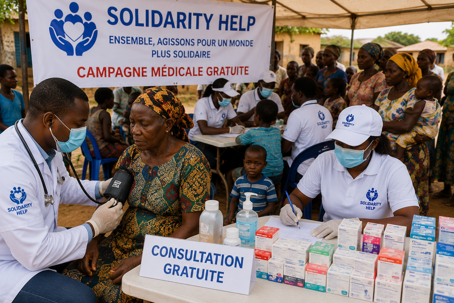Une campagne médicale gratuite permet de soigner plus de 800 personnes