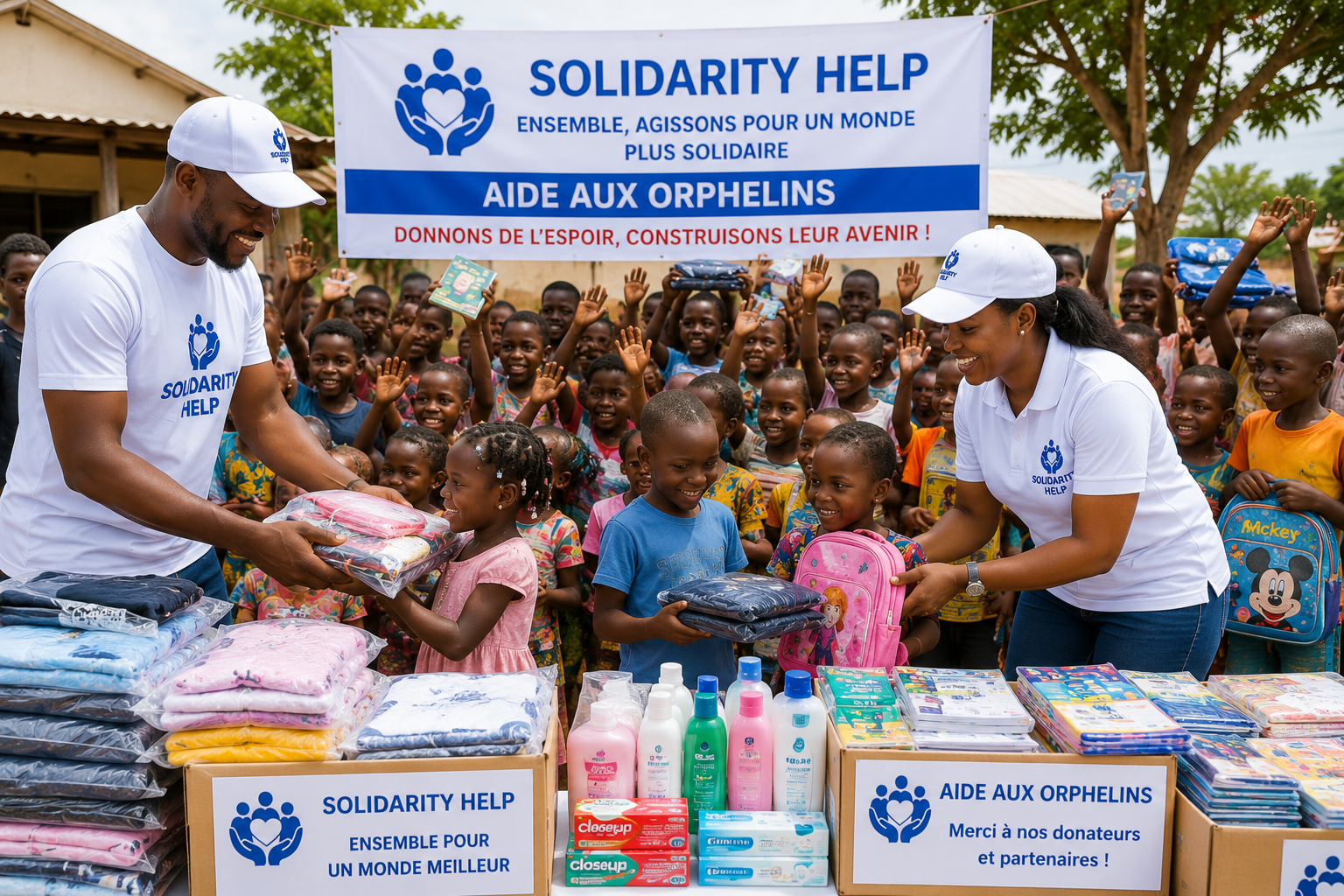 Plus de 300 orphelins reçoivent une aide essentielle grâce à la solidarité de nos donateurs